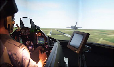 Foto van het missie simulatie centrum bij TNO Human Factors